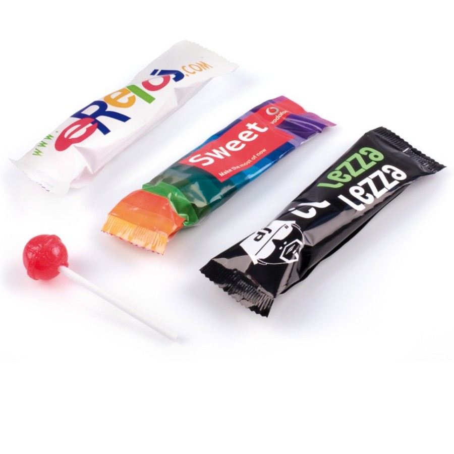 Promotional Flow Pack Ball Lollipop