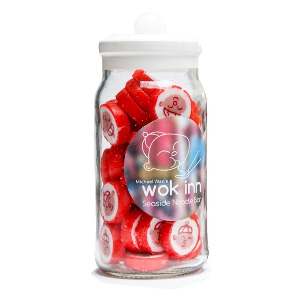 Promotional Rock Sweets Conference Jar